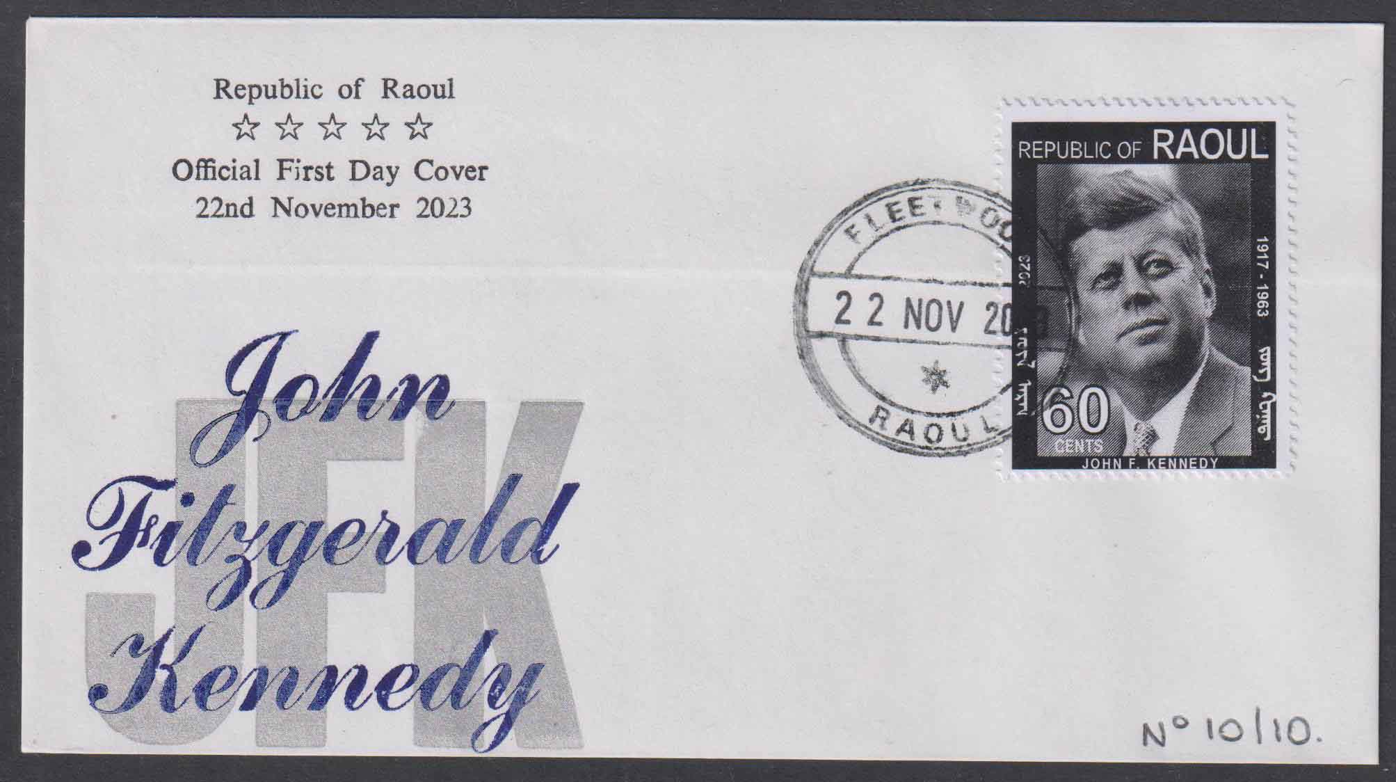 60th anniversary of the death of President John F. Kennedy.